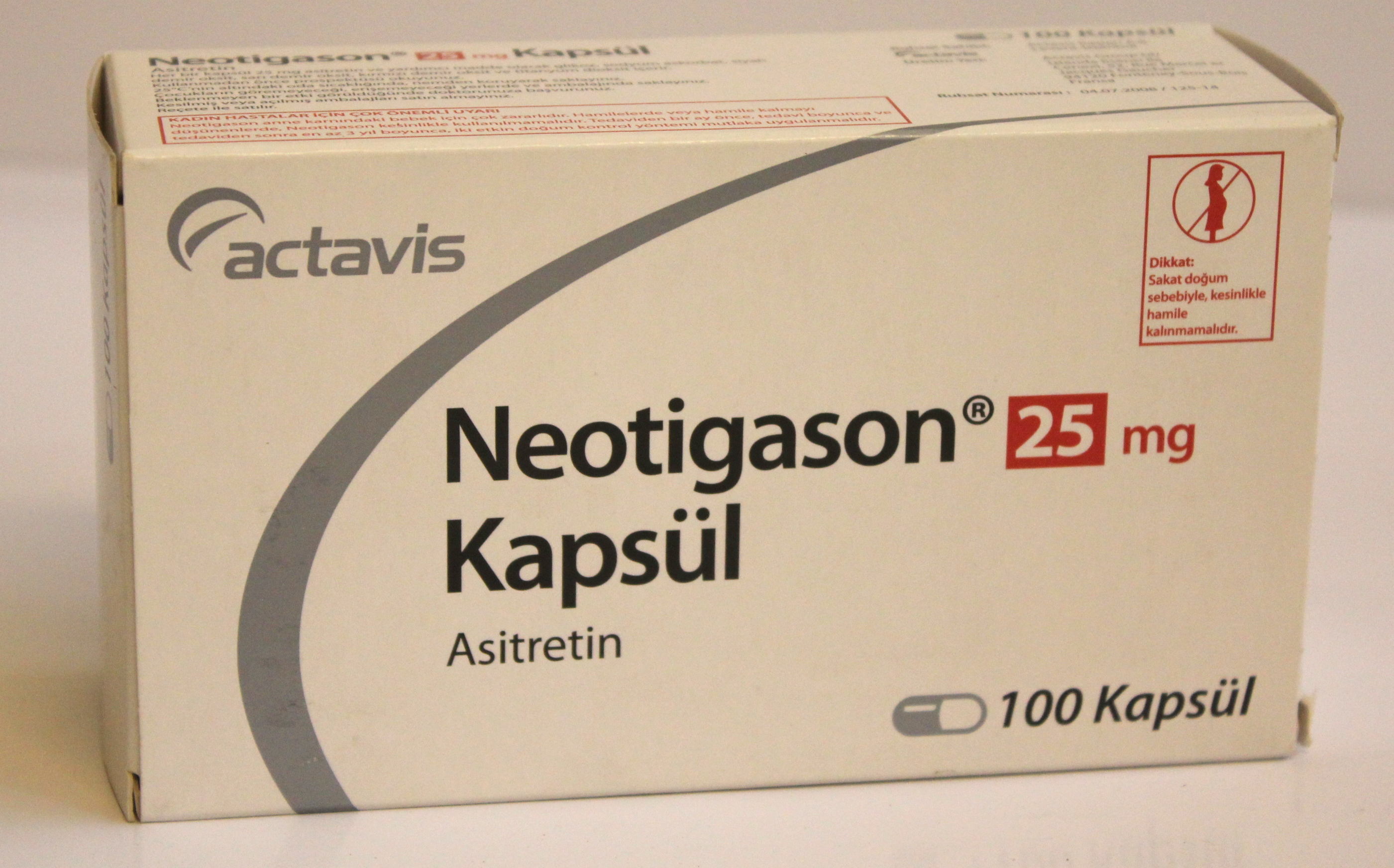 Neotigason 25mg