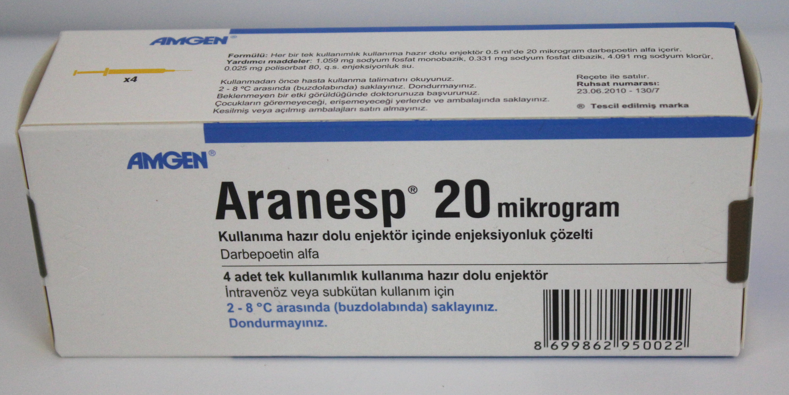 Aranesp 20mcg/0.5ml