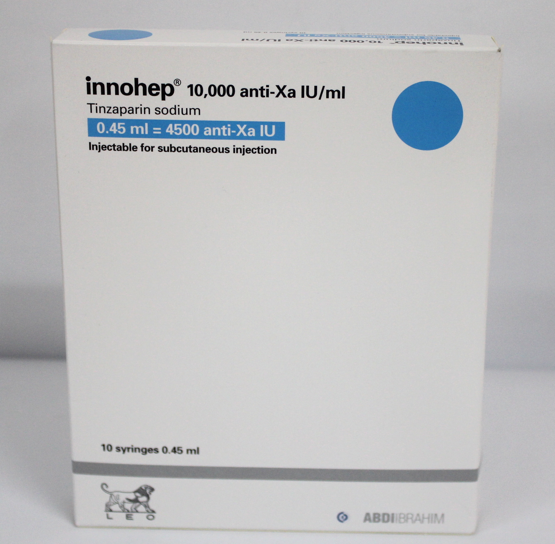 Innohep Syringes 10000IU/ml