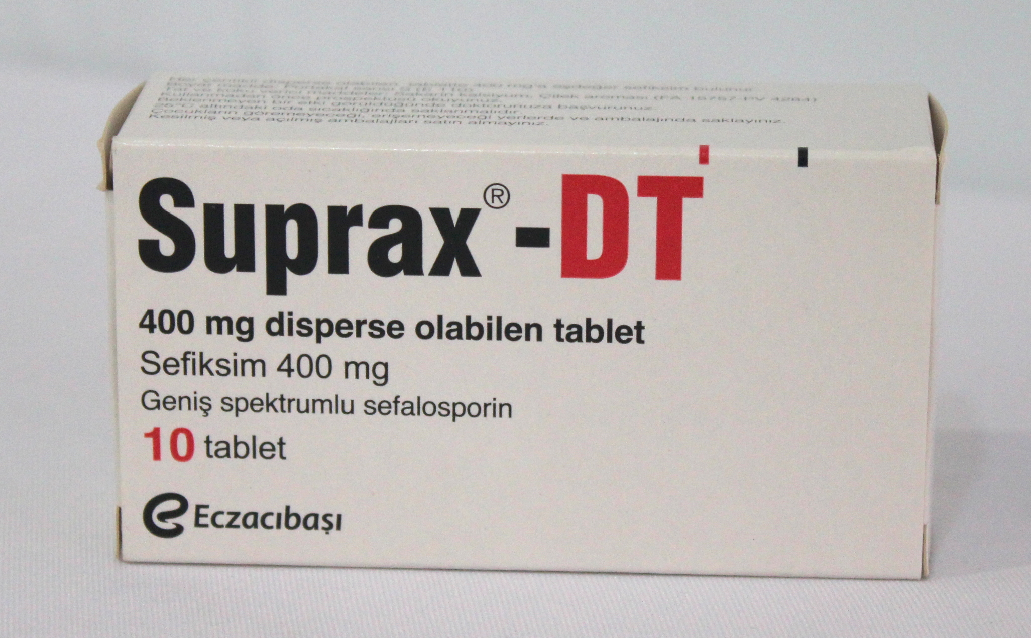 Suprax DT 400mg