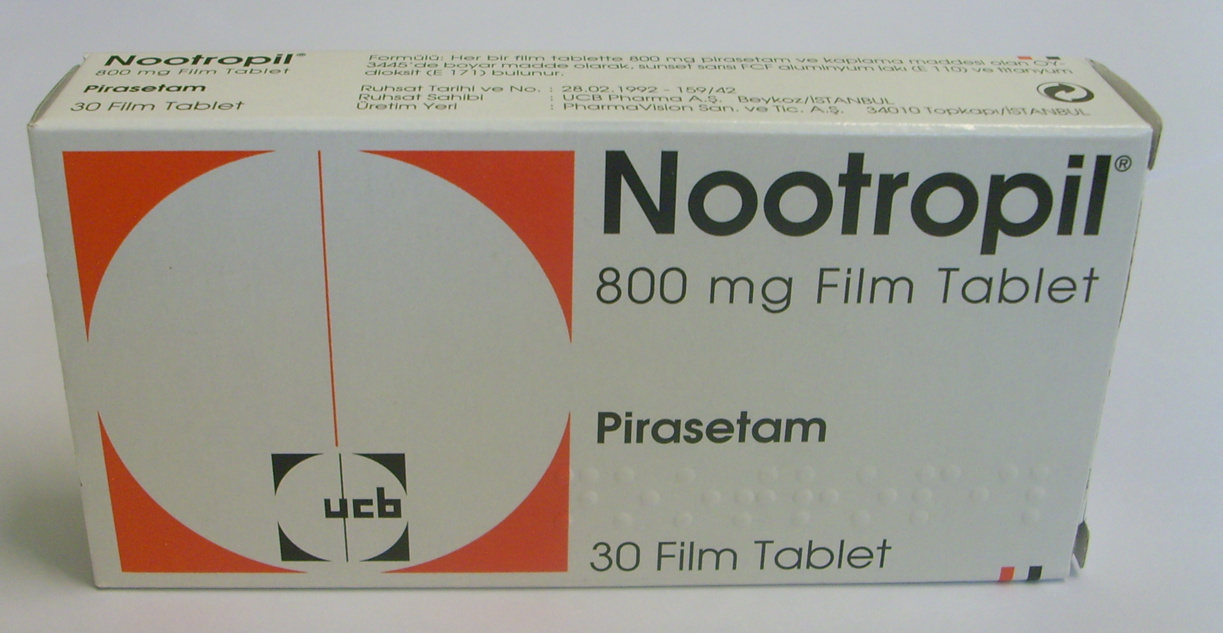 Nootropil 800mg