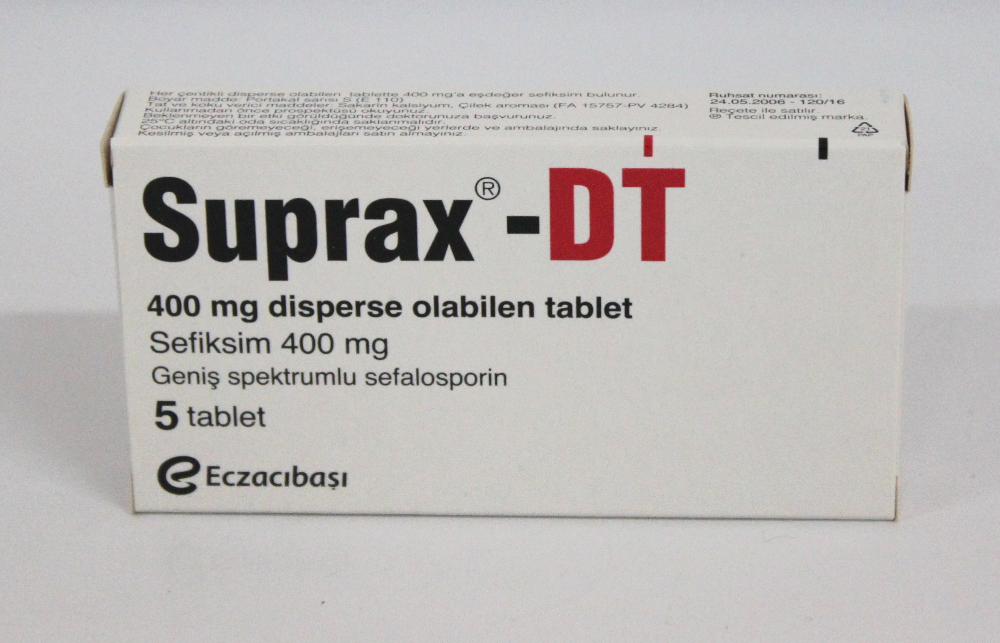 Suprax DT 400mg