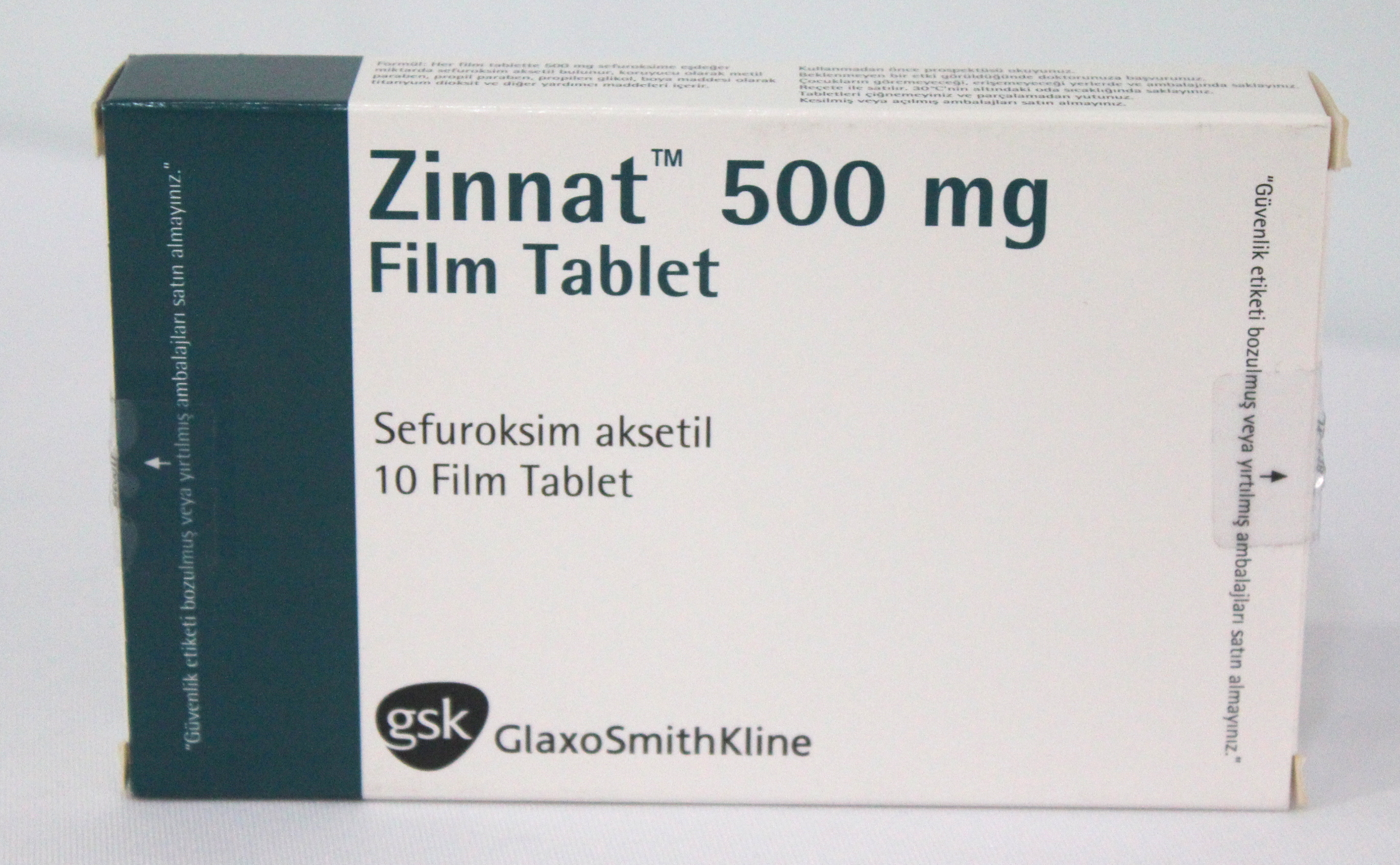 Zinnat 500mg