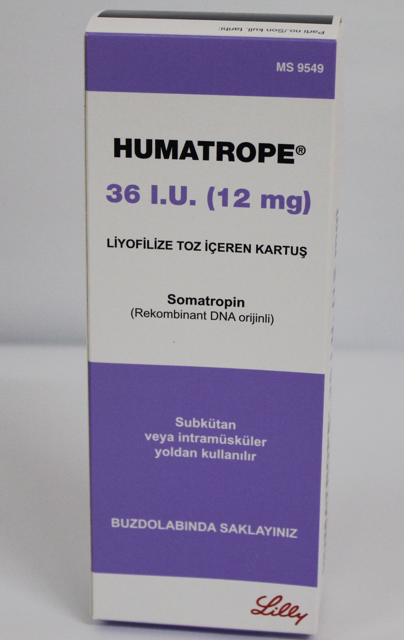 Humatrope 12mg(36IU)