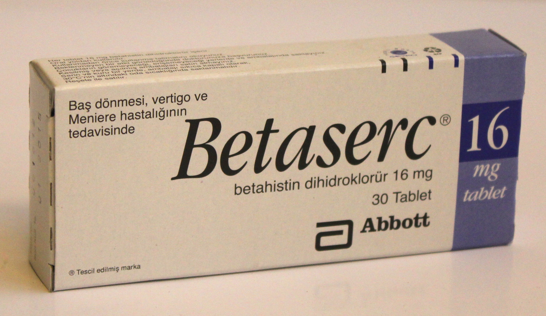 Betaserc 16mg