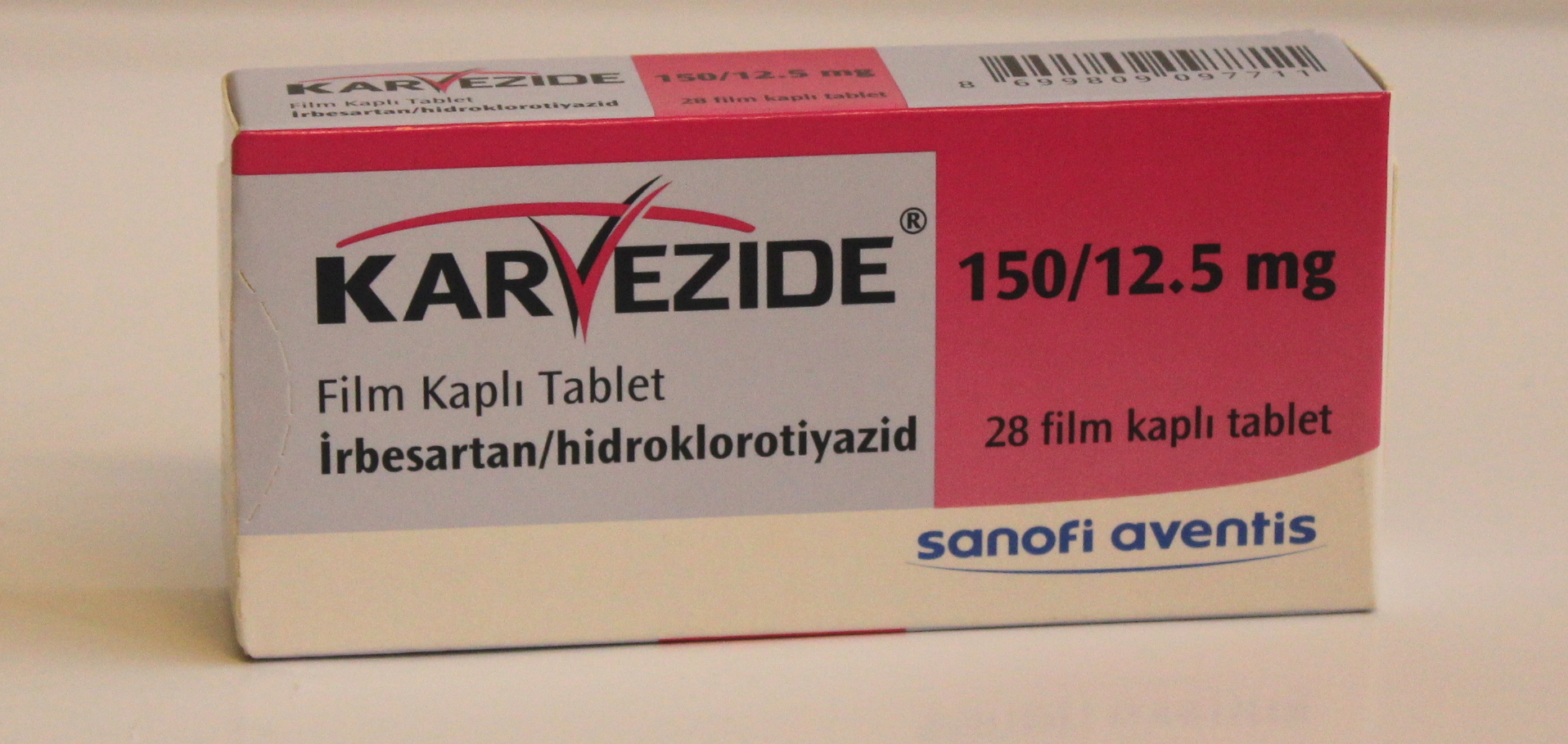 Karvezide 150mg/12.5mg