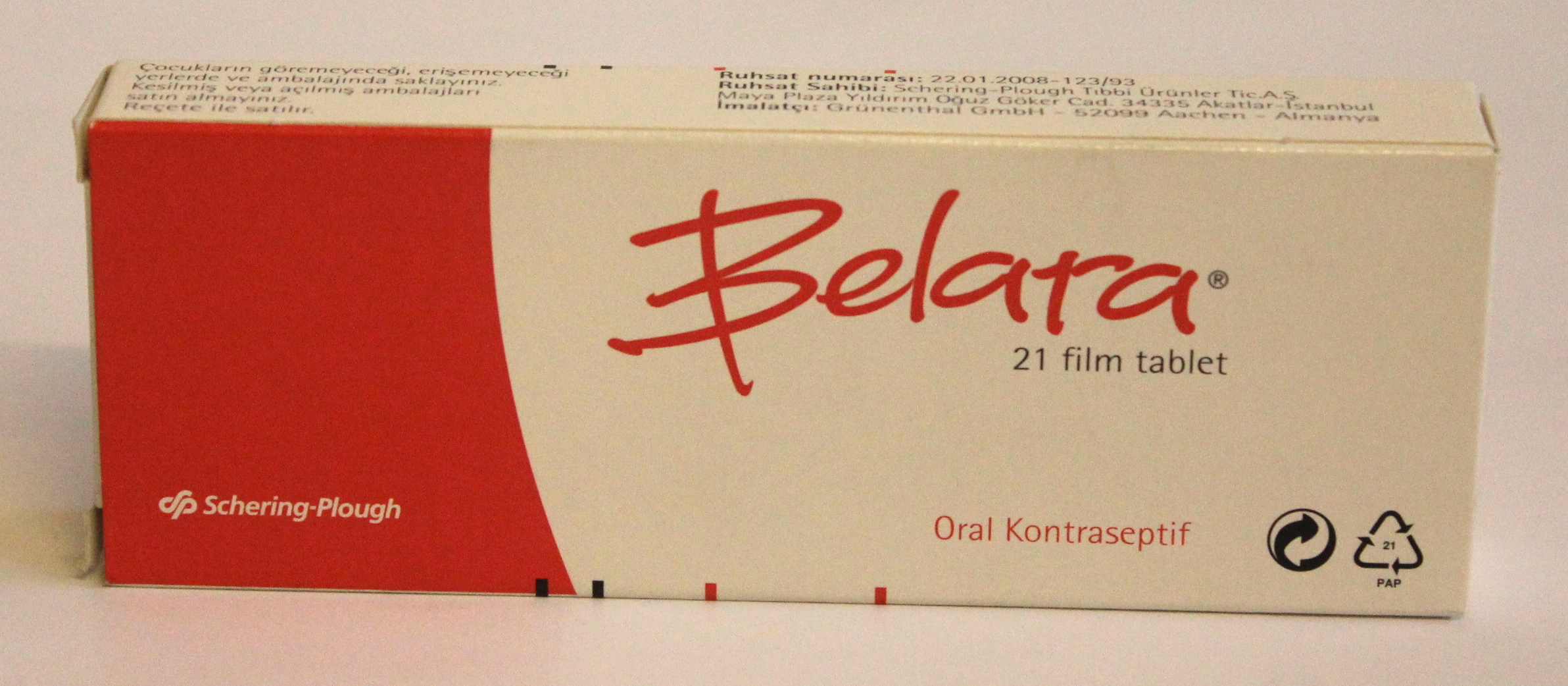 Belara 2mg/0.03mg