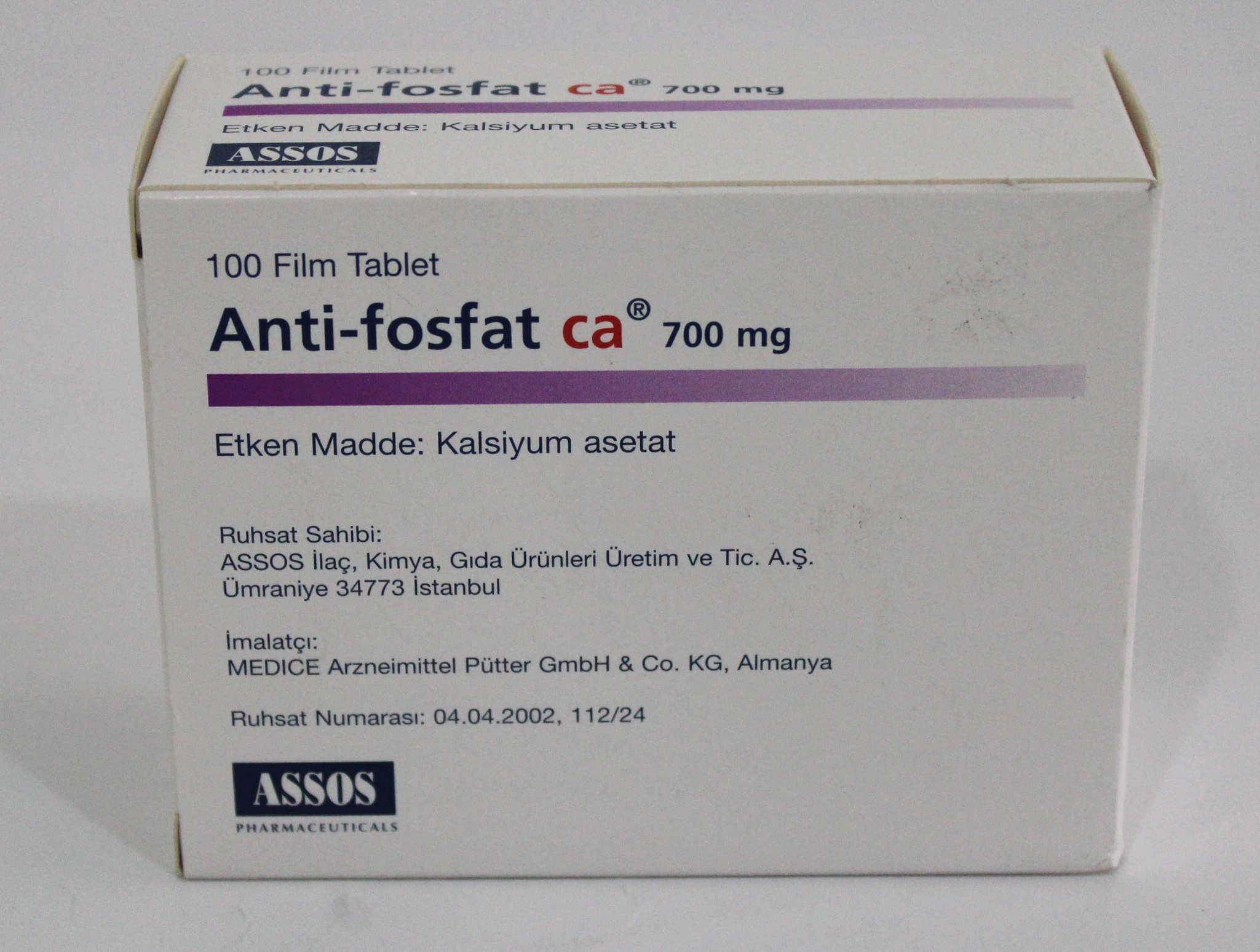 Anti-Fosfat CA 700mg
