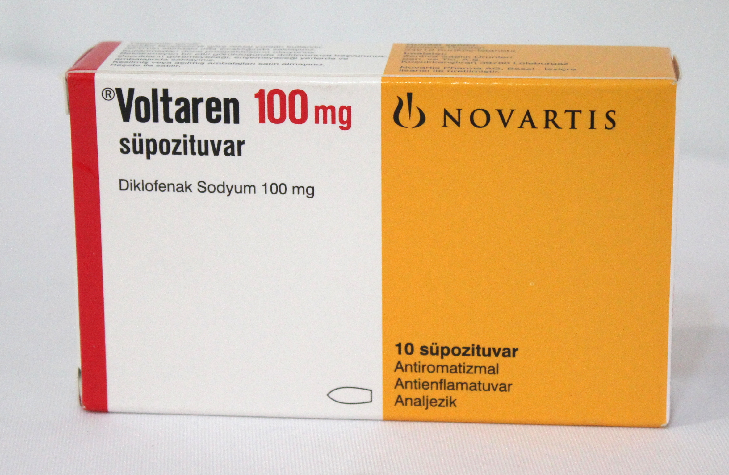Voltaren Supp. 100mg