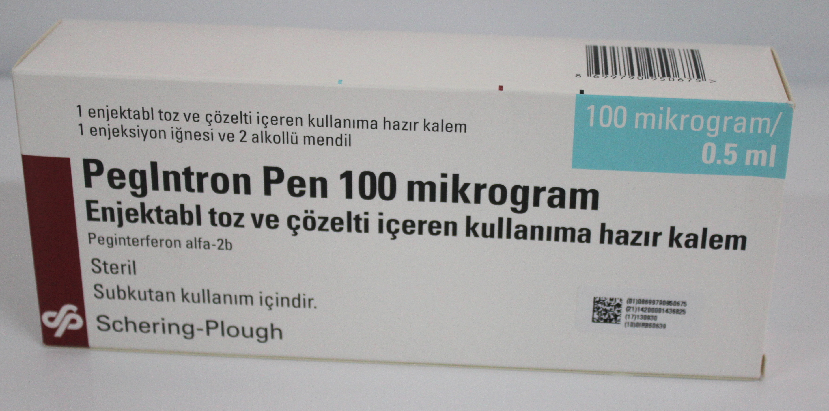 Pegintron RediPen 100mcg/0.5ml
