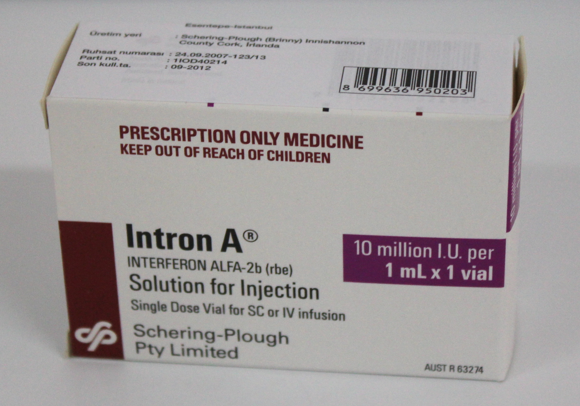 Intron A 10.000.000IU/ml