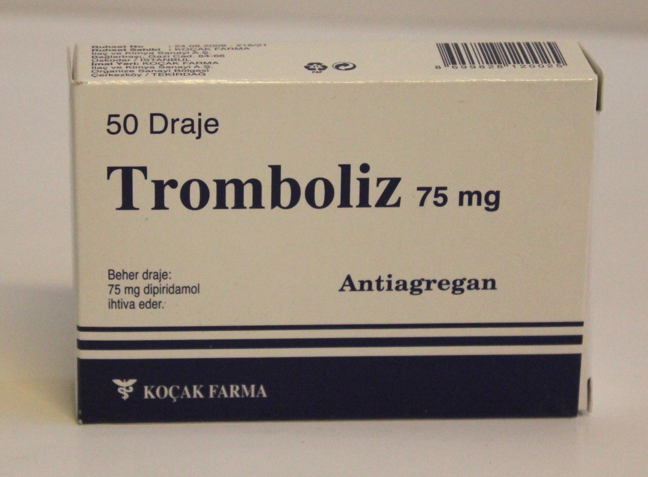 Tromboliz 75mg