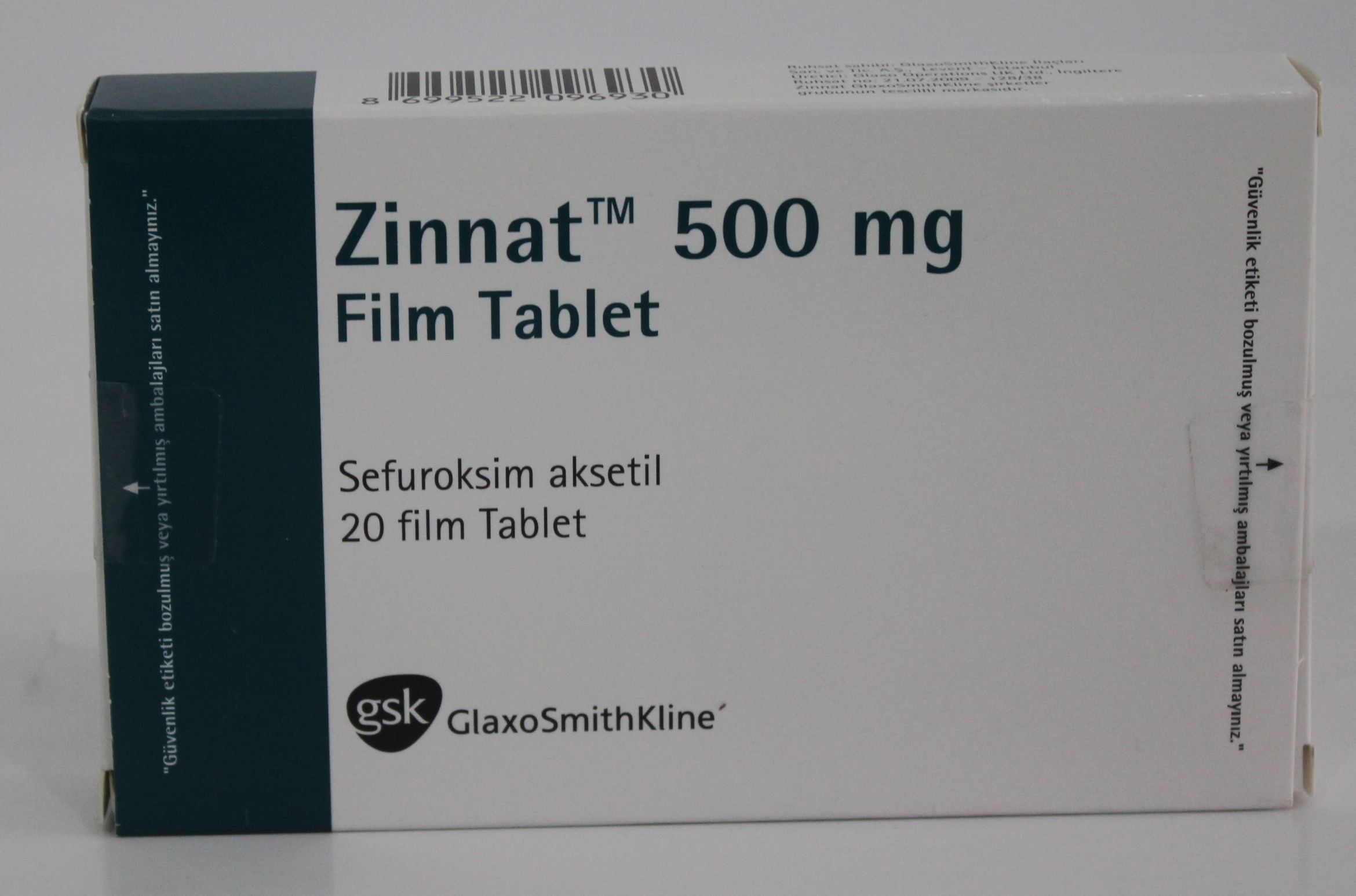 Zinnat 500mg