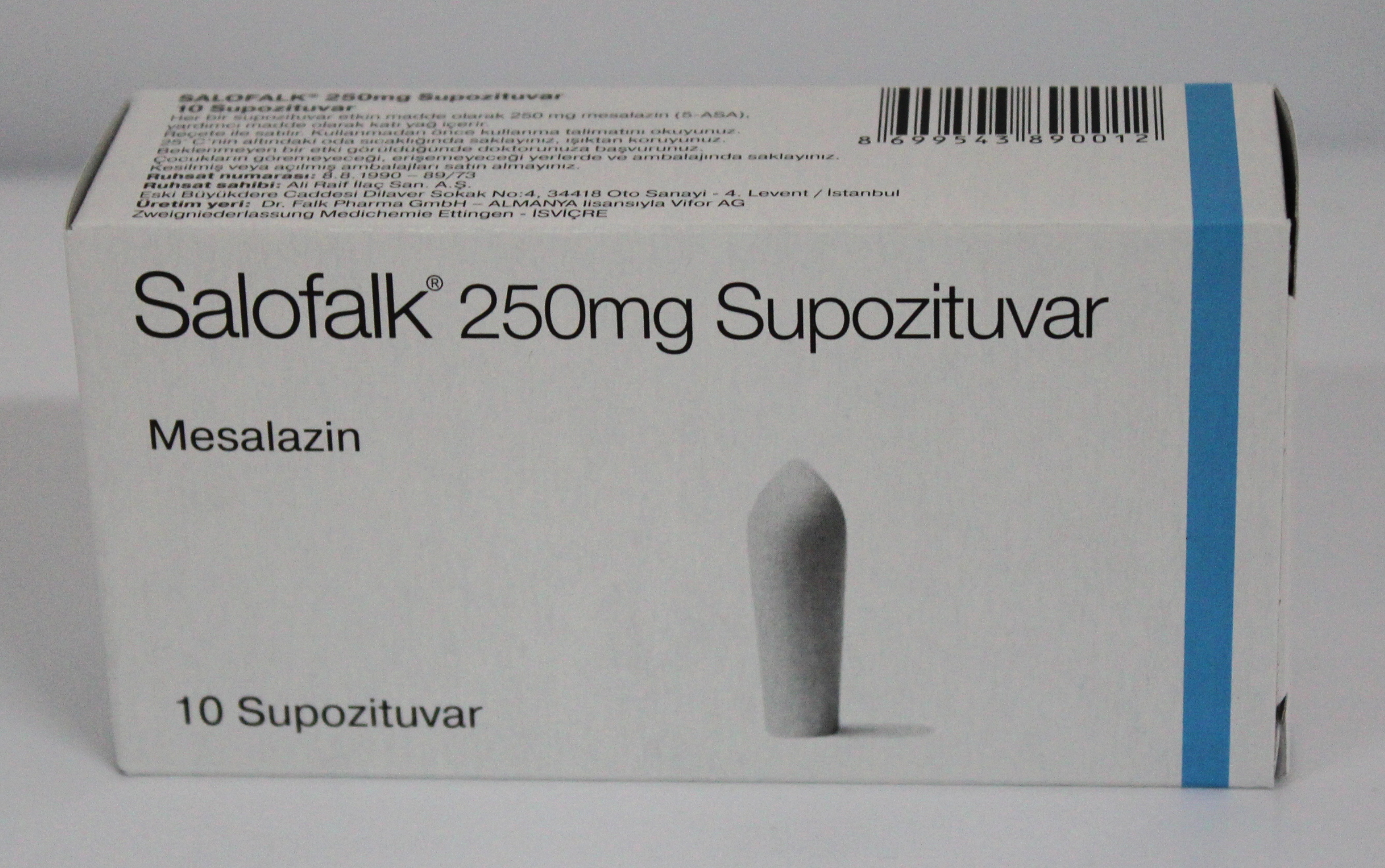 Salofalk Supp. 250mg