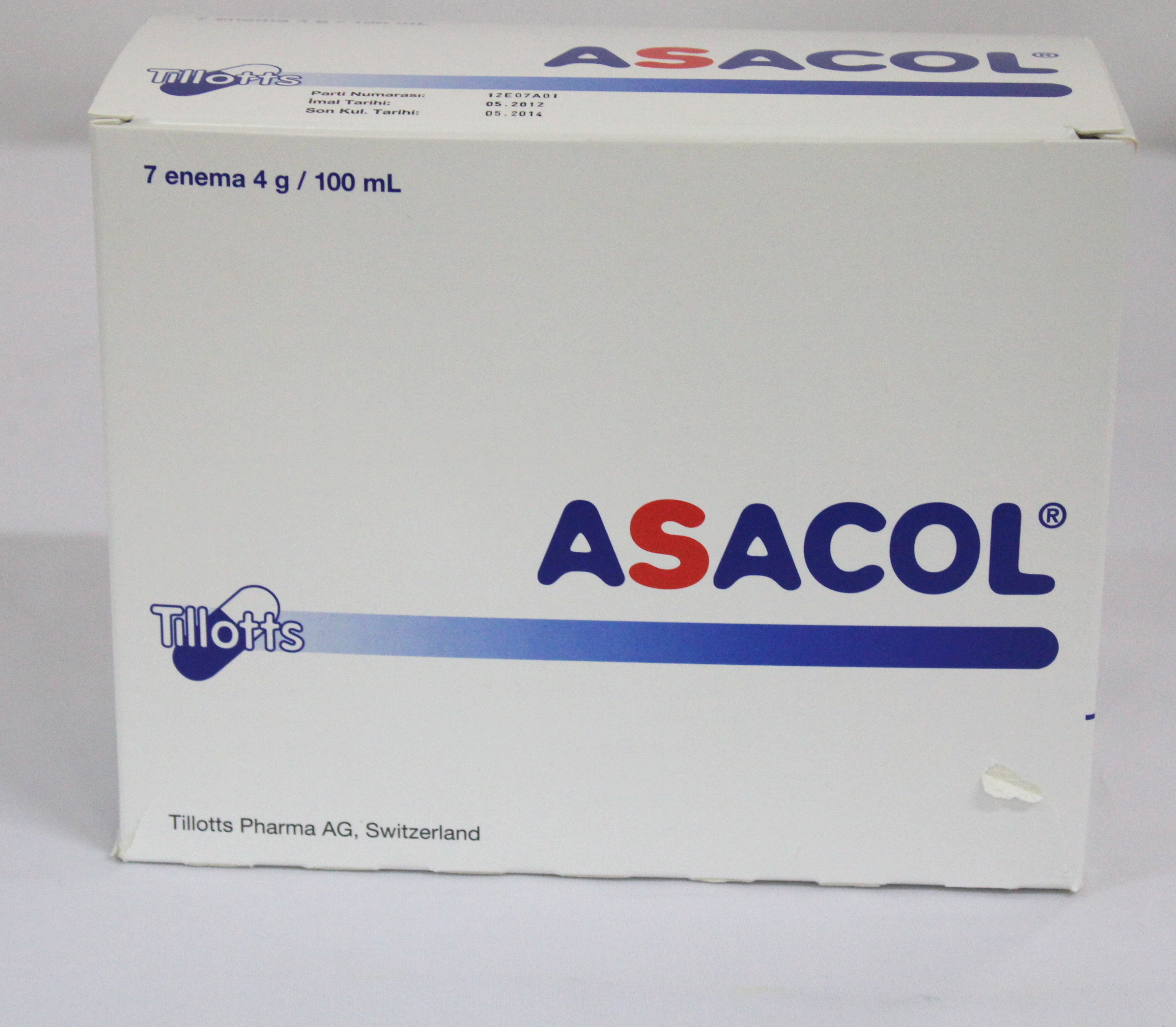 Asacol Enema 4g/100ml