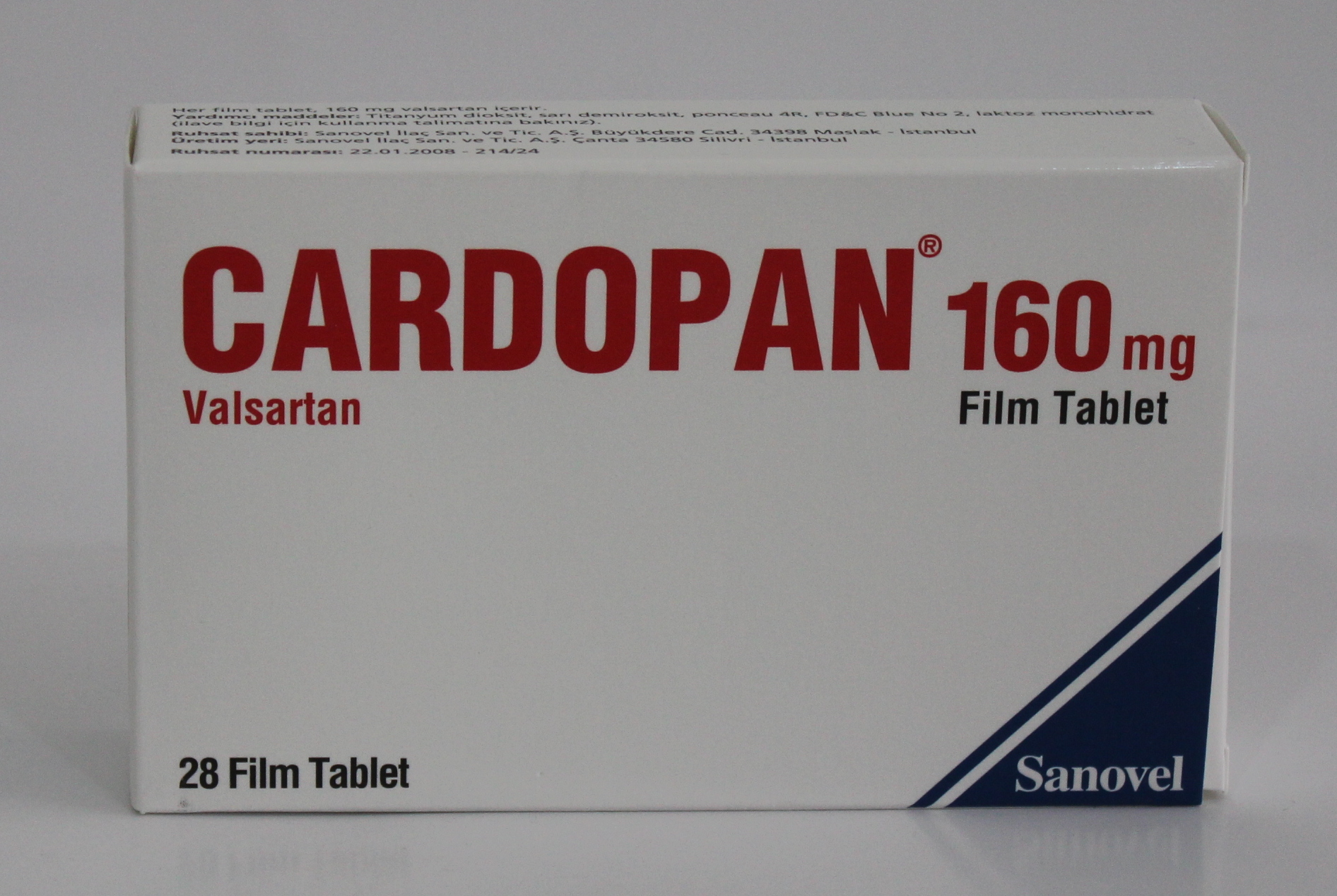 Cardopan (valsartan) 160mg