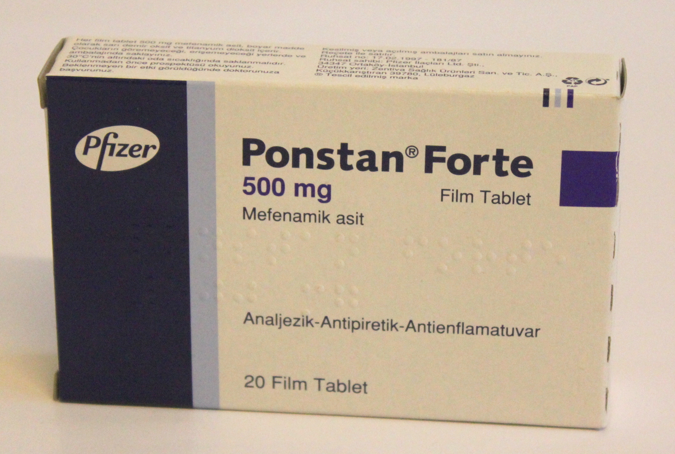 Ponstan Forte 500mg