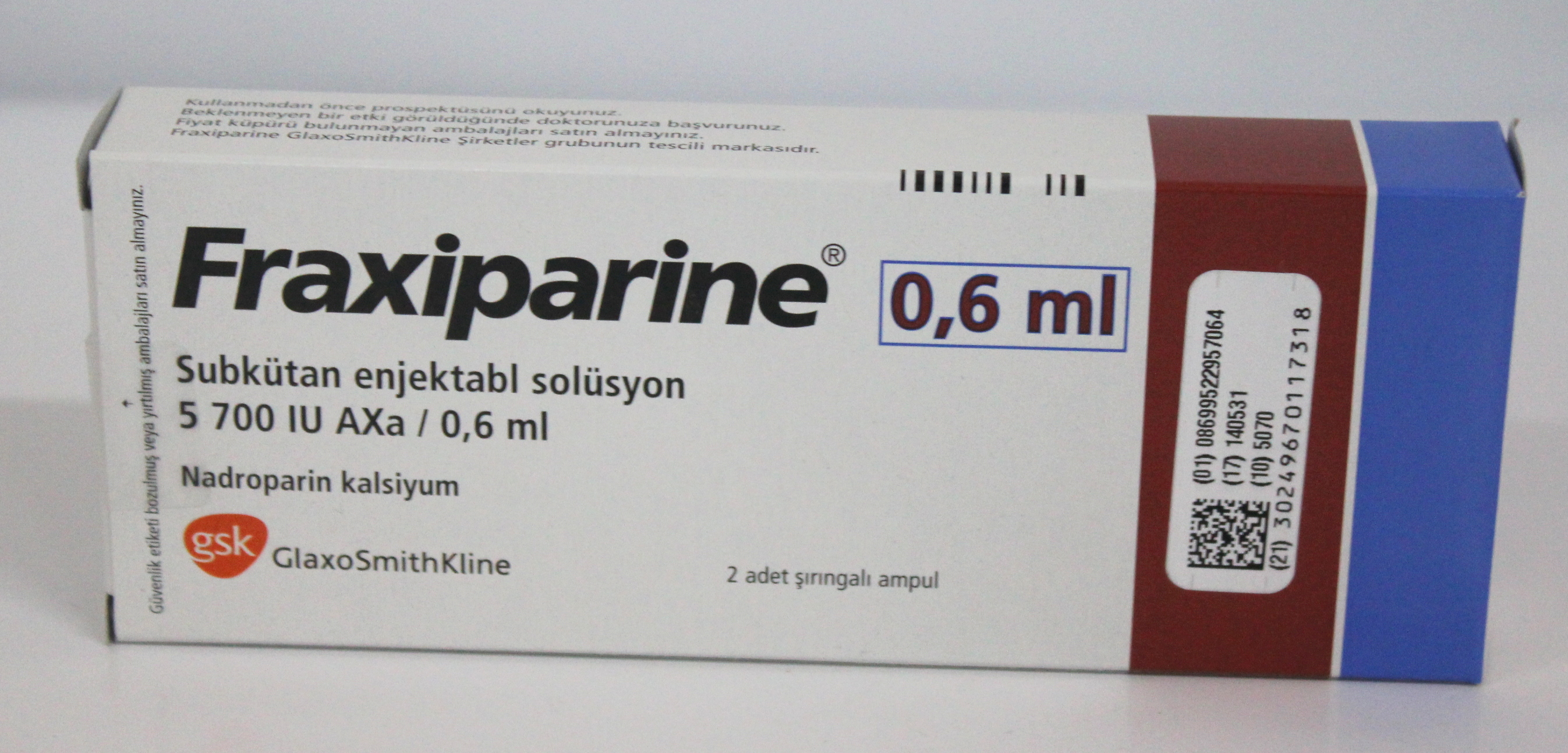 Fraxiparine S.c. 5700IU/0.6ml
