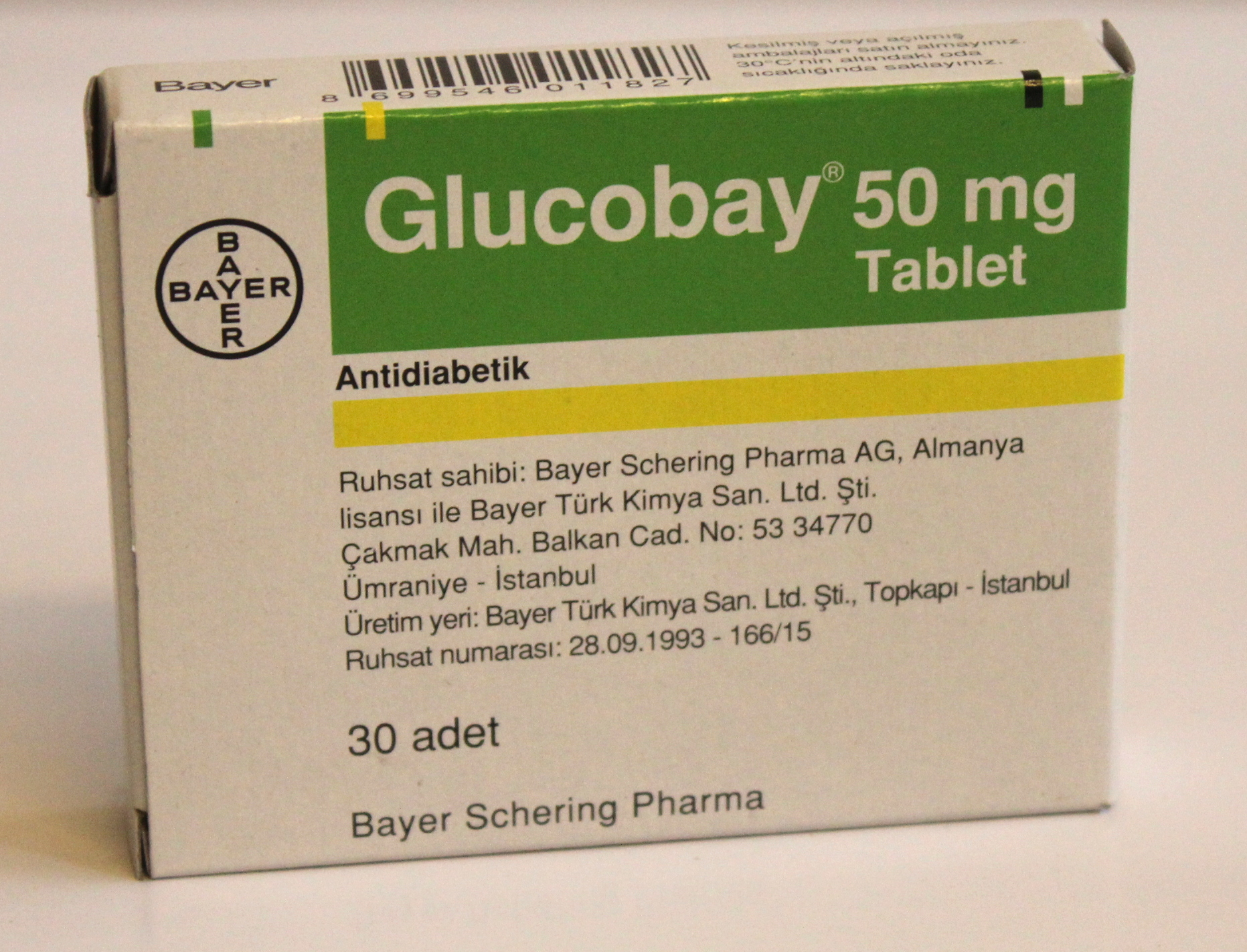 Glucobay 50mg