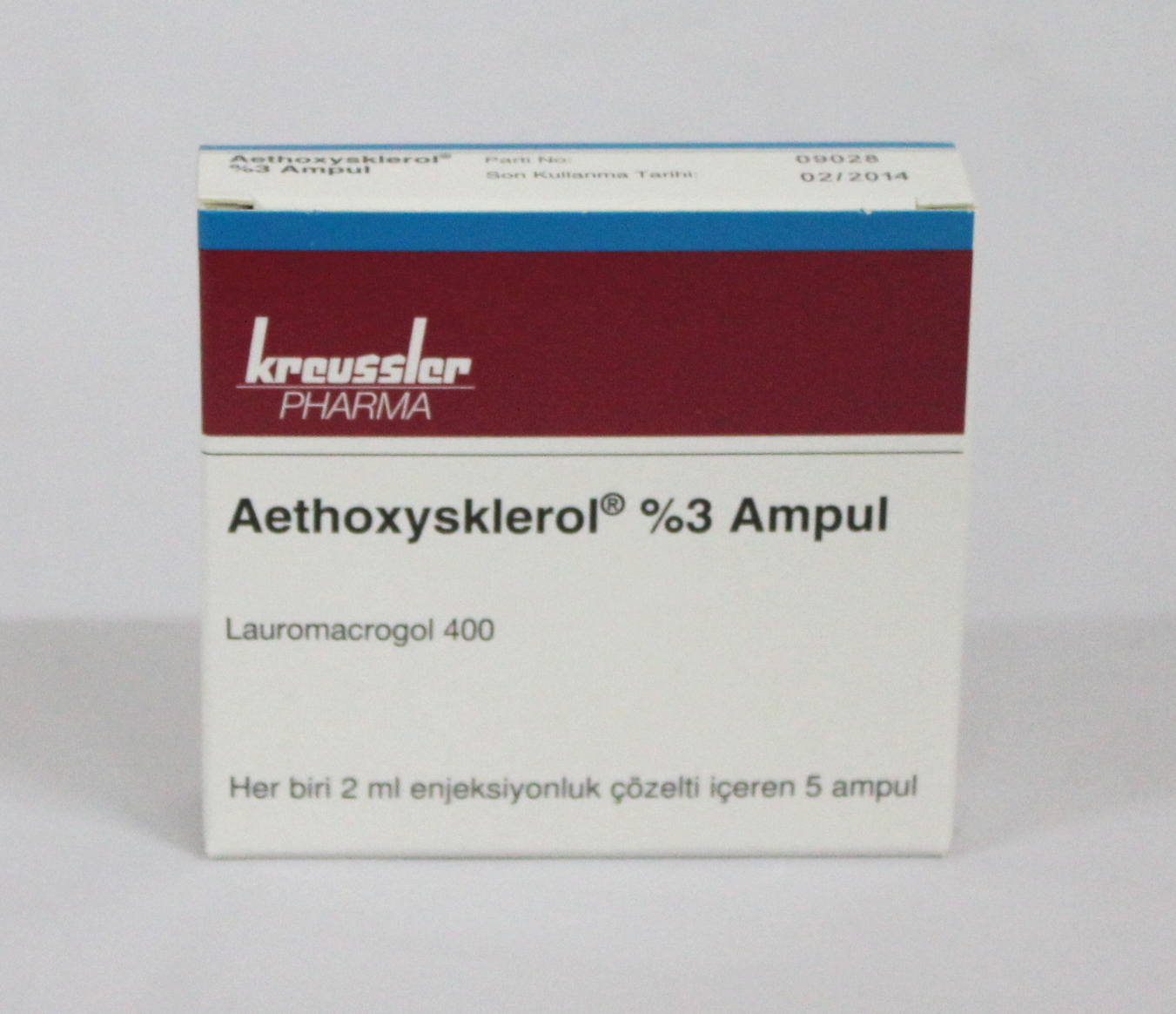 Aethoxysklerol 3%