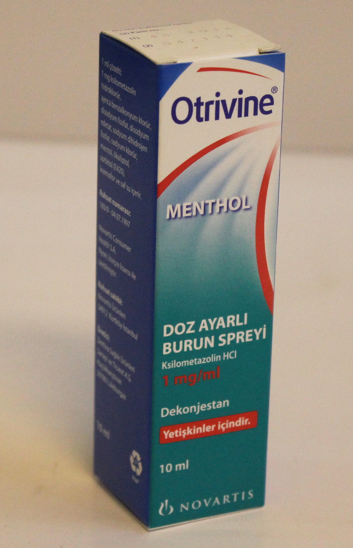 Otrivine Menthol 0.1%