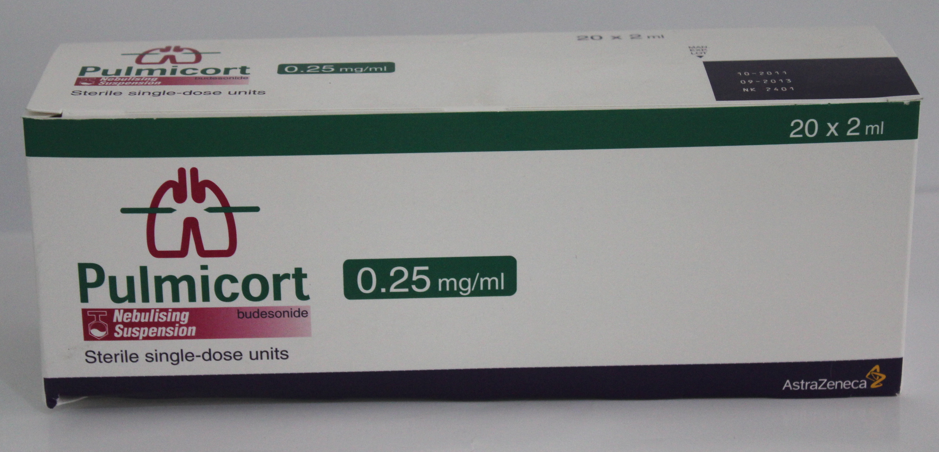 Pulmicort Nebules 0.25mg/ml