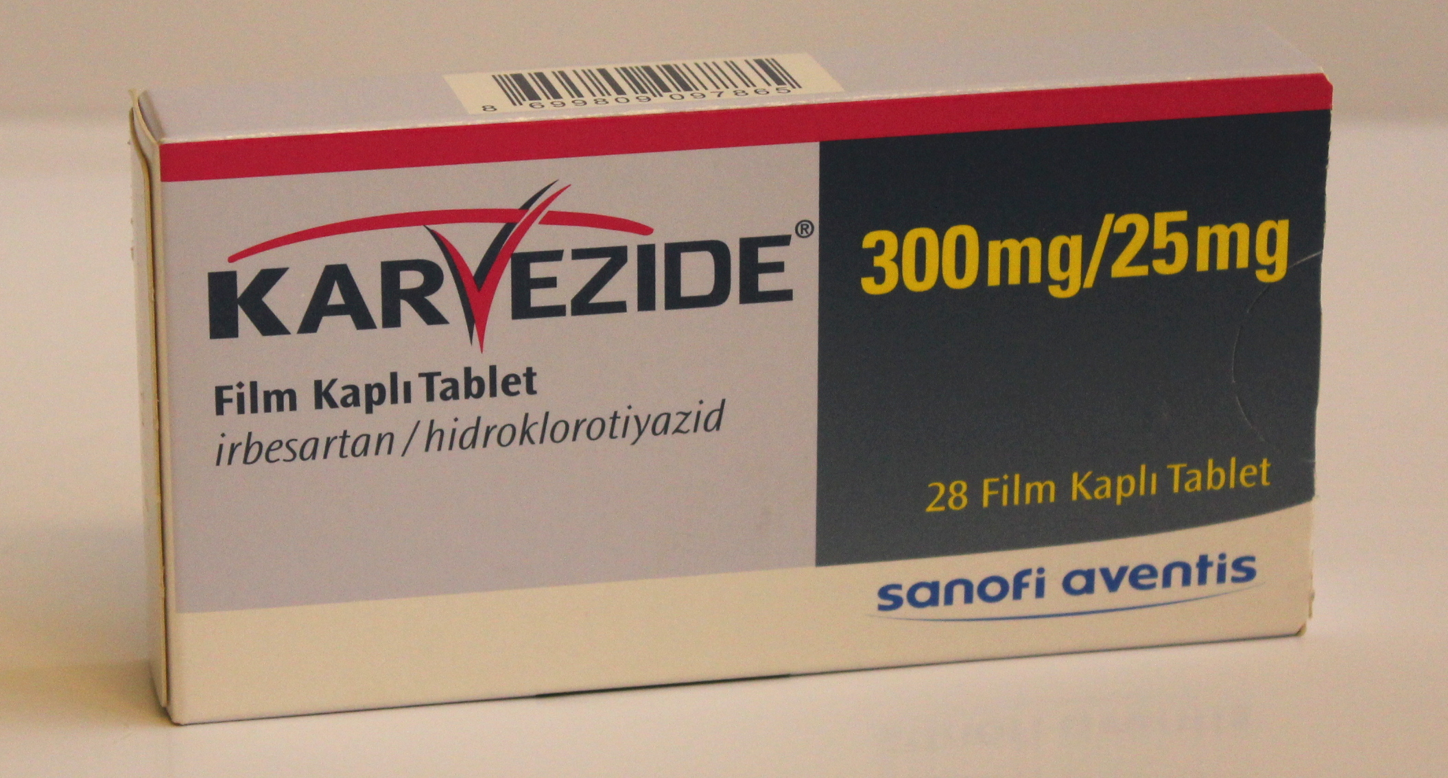 Karvezide 300mg/25mg