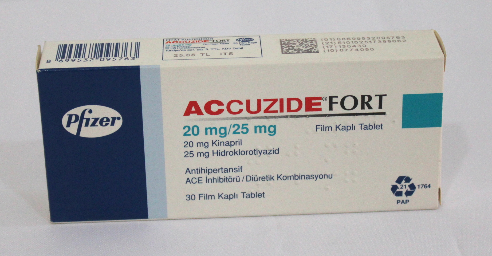 Accuzide Forte 20mg/25mg