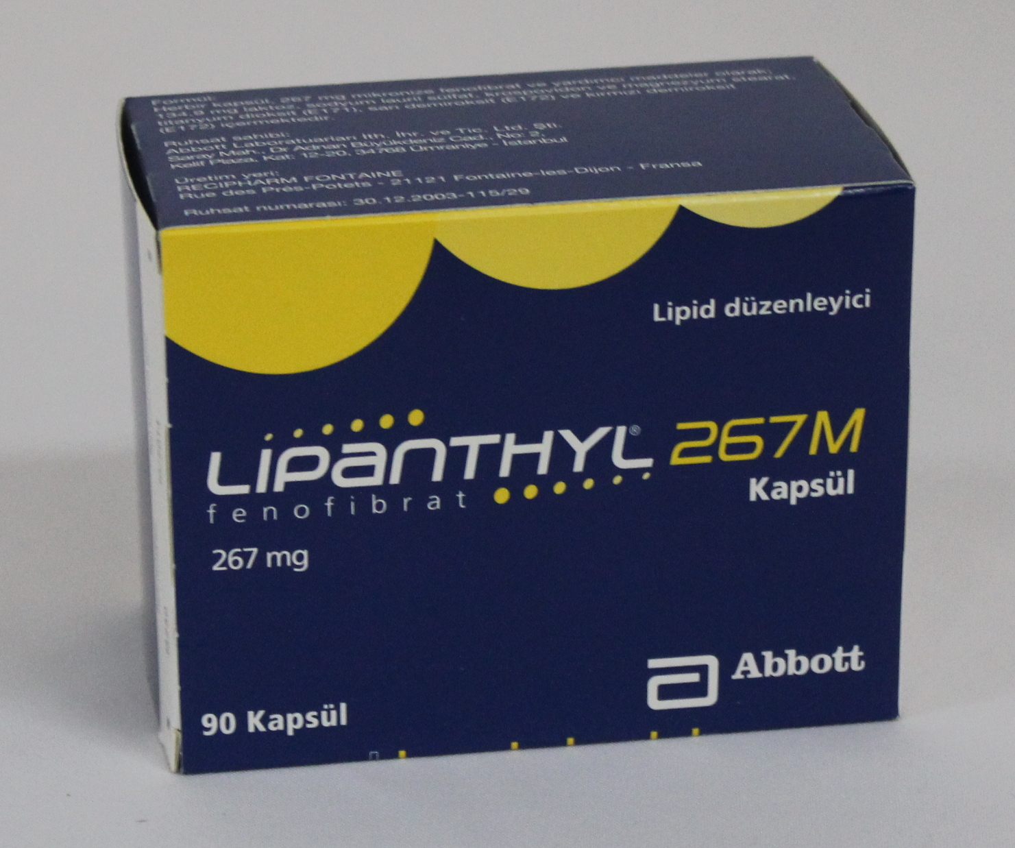 Lipanthyl 267 M 267mg