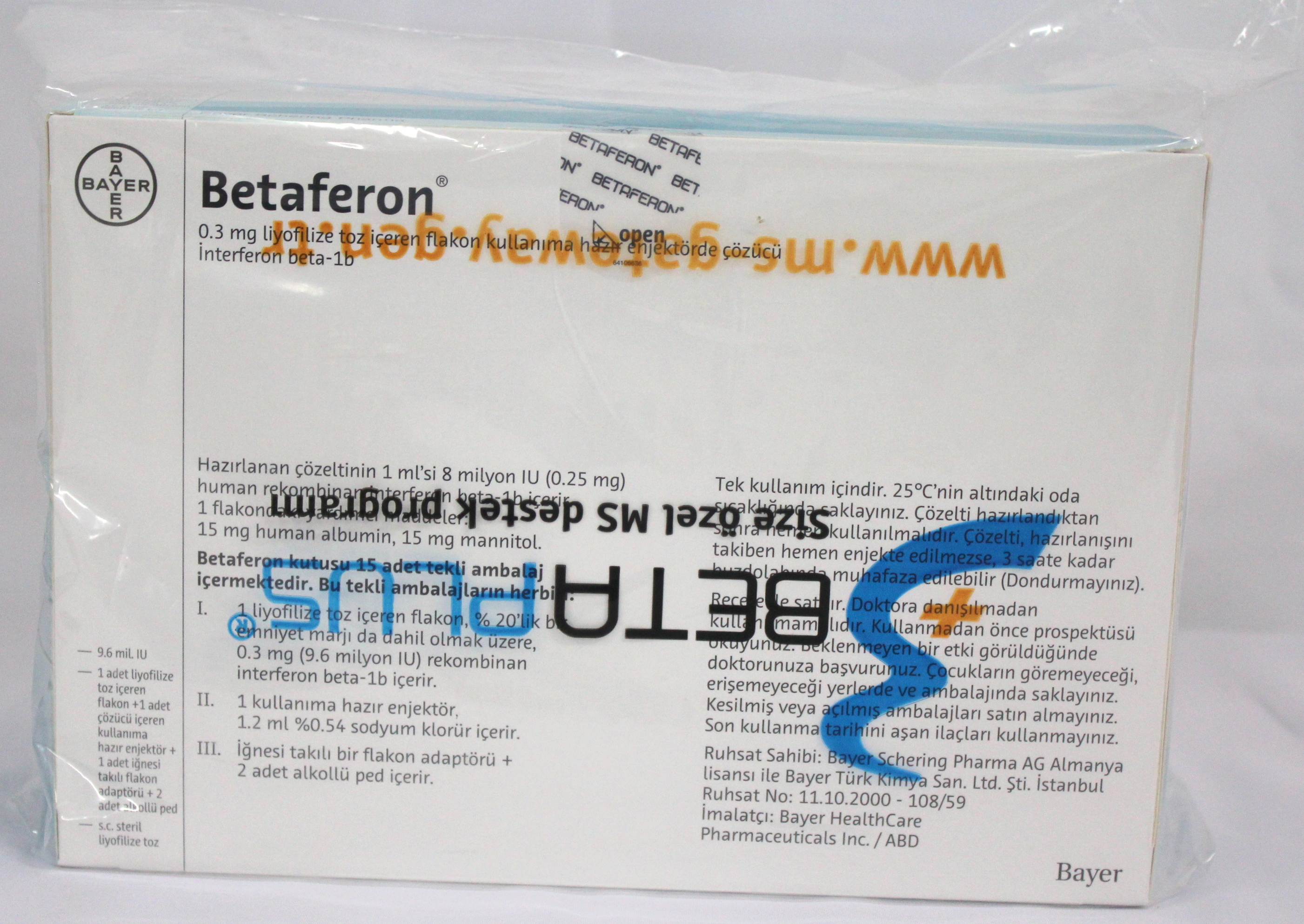 Betaferon 9.600.000IU/3ml