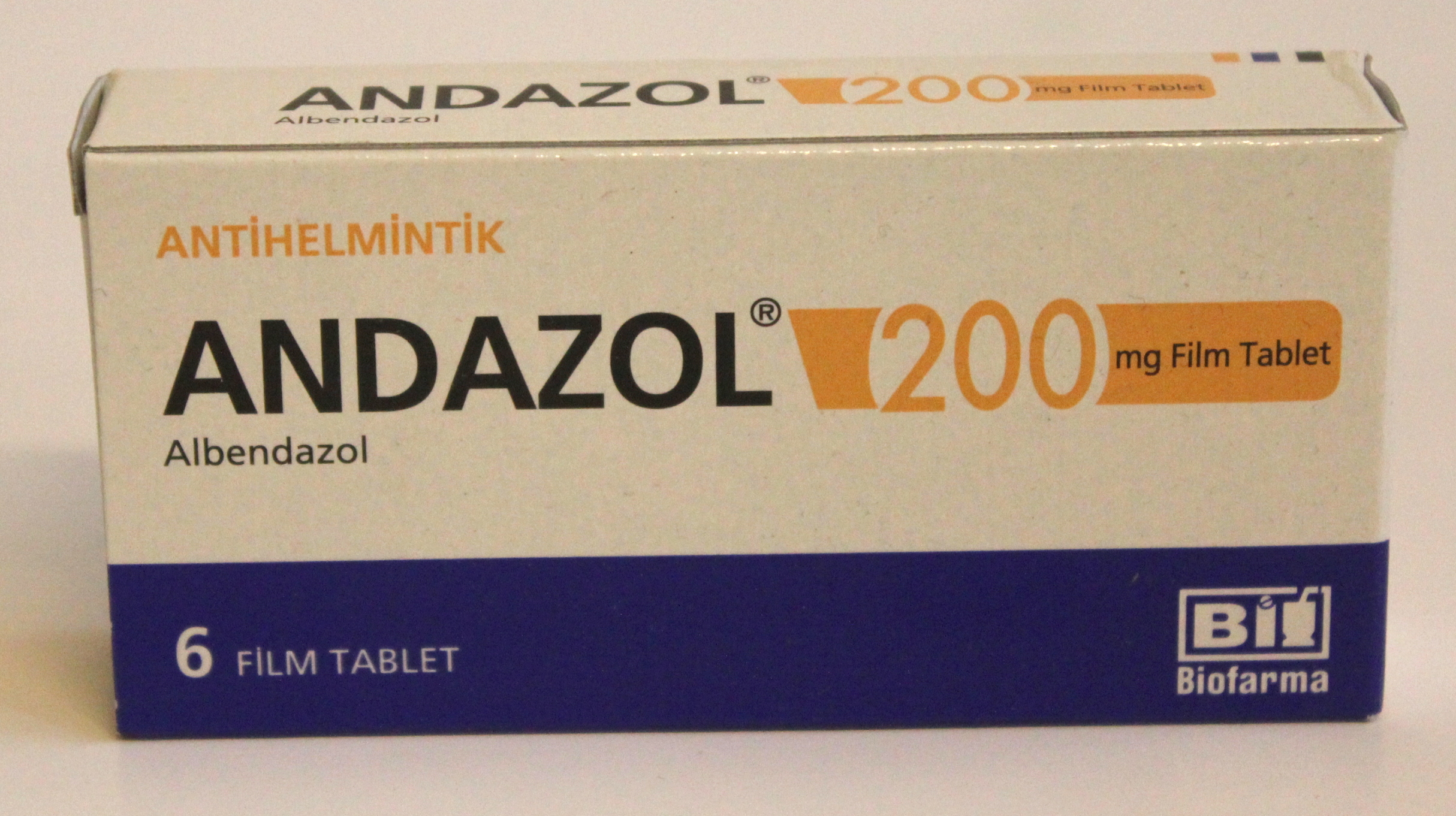 Andazol (Albendazole) 200mg