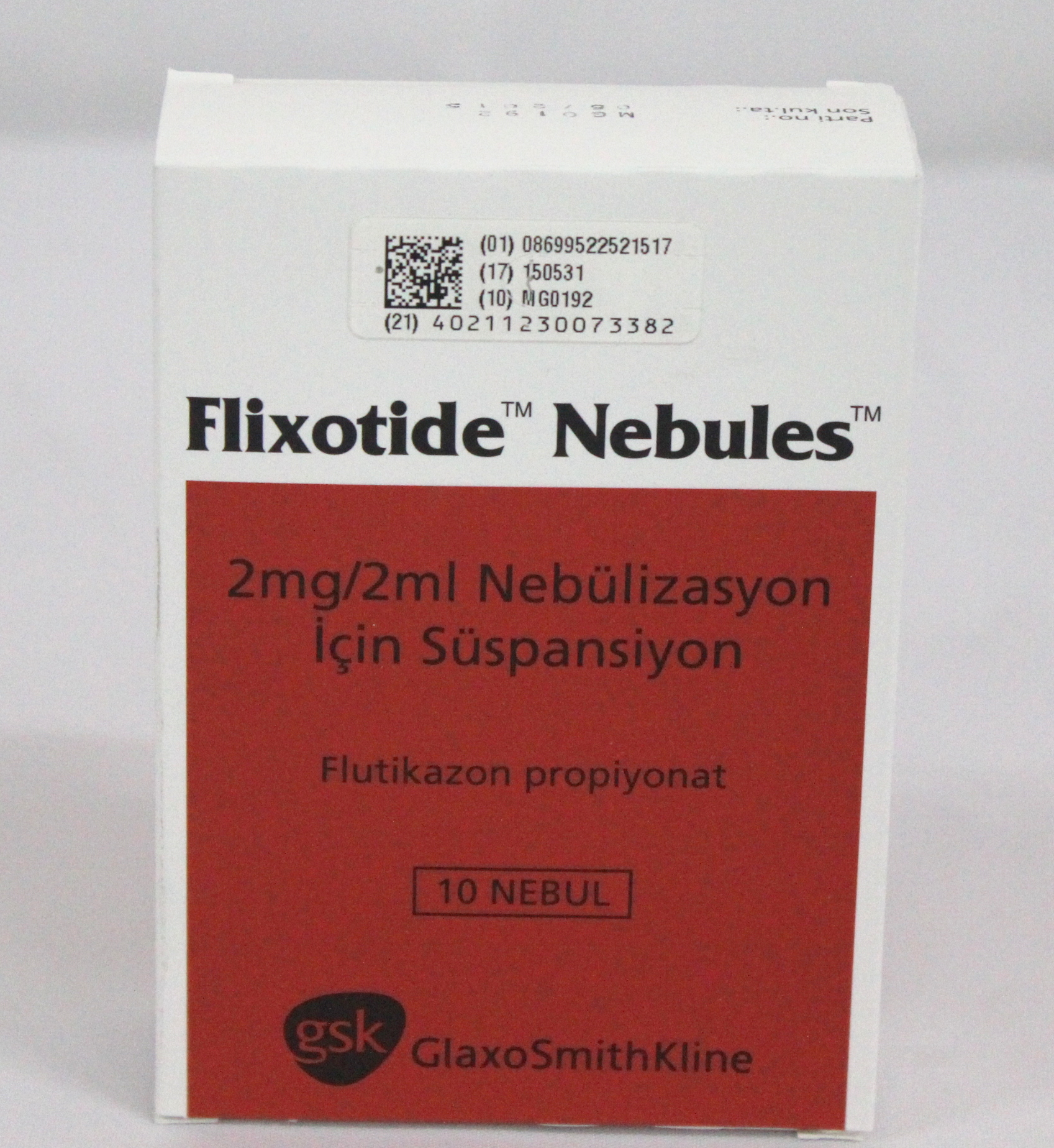Flixotide Nebules 2mg/2ml