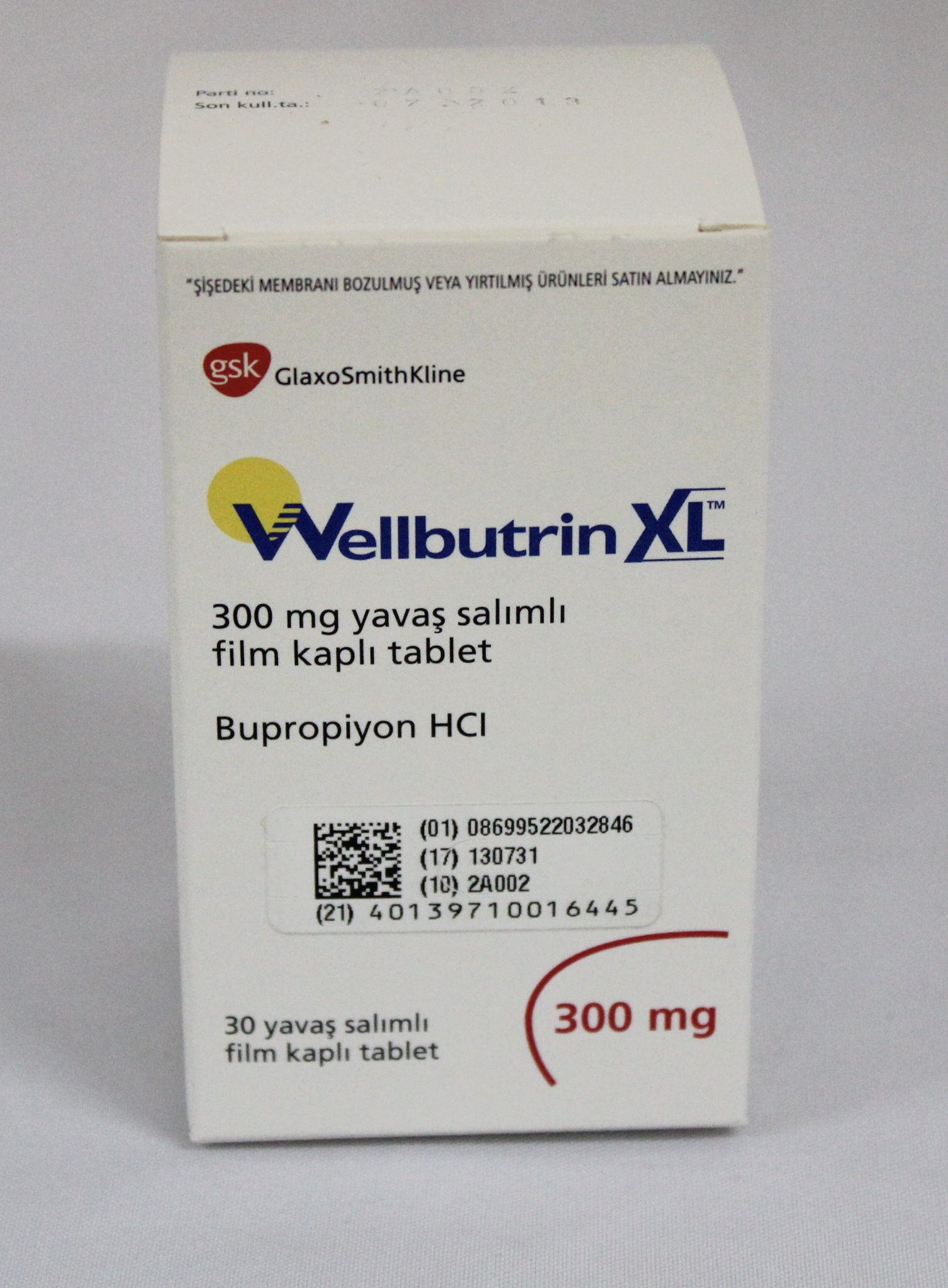 Wellbutrin XL 300mg