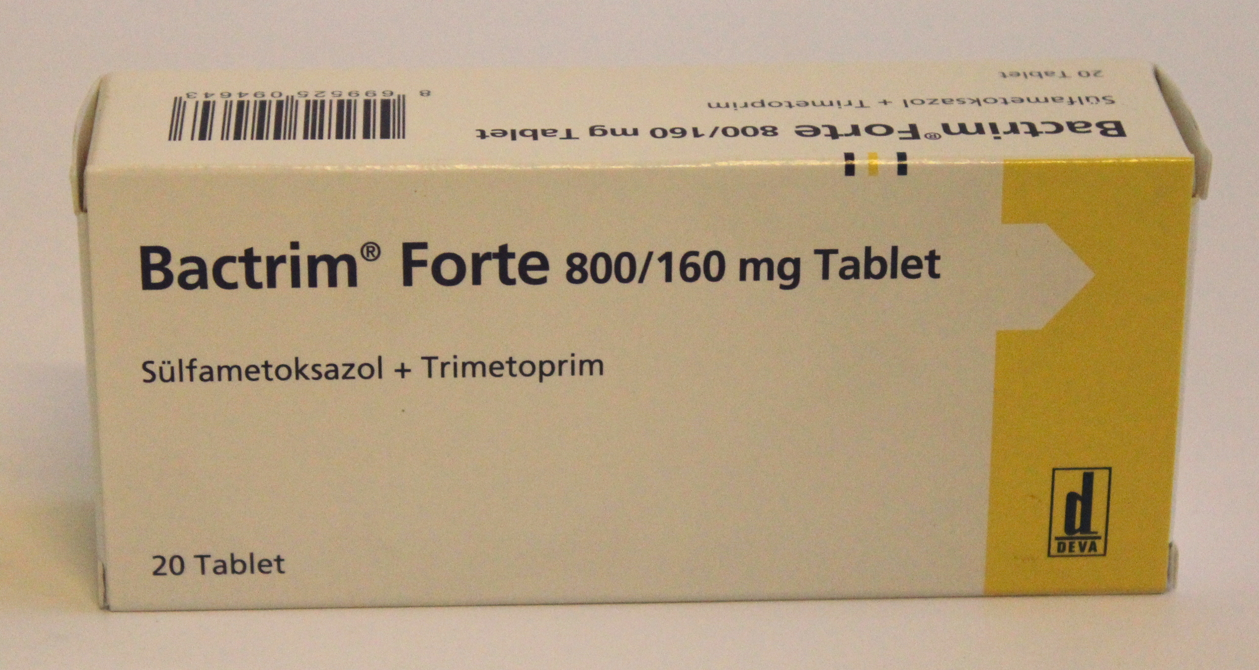 Bactrim Fort 800mg/160mg