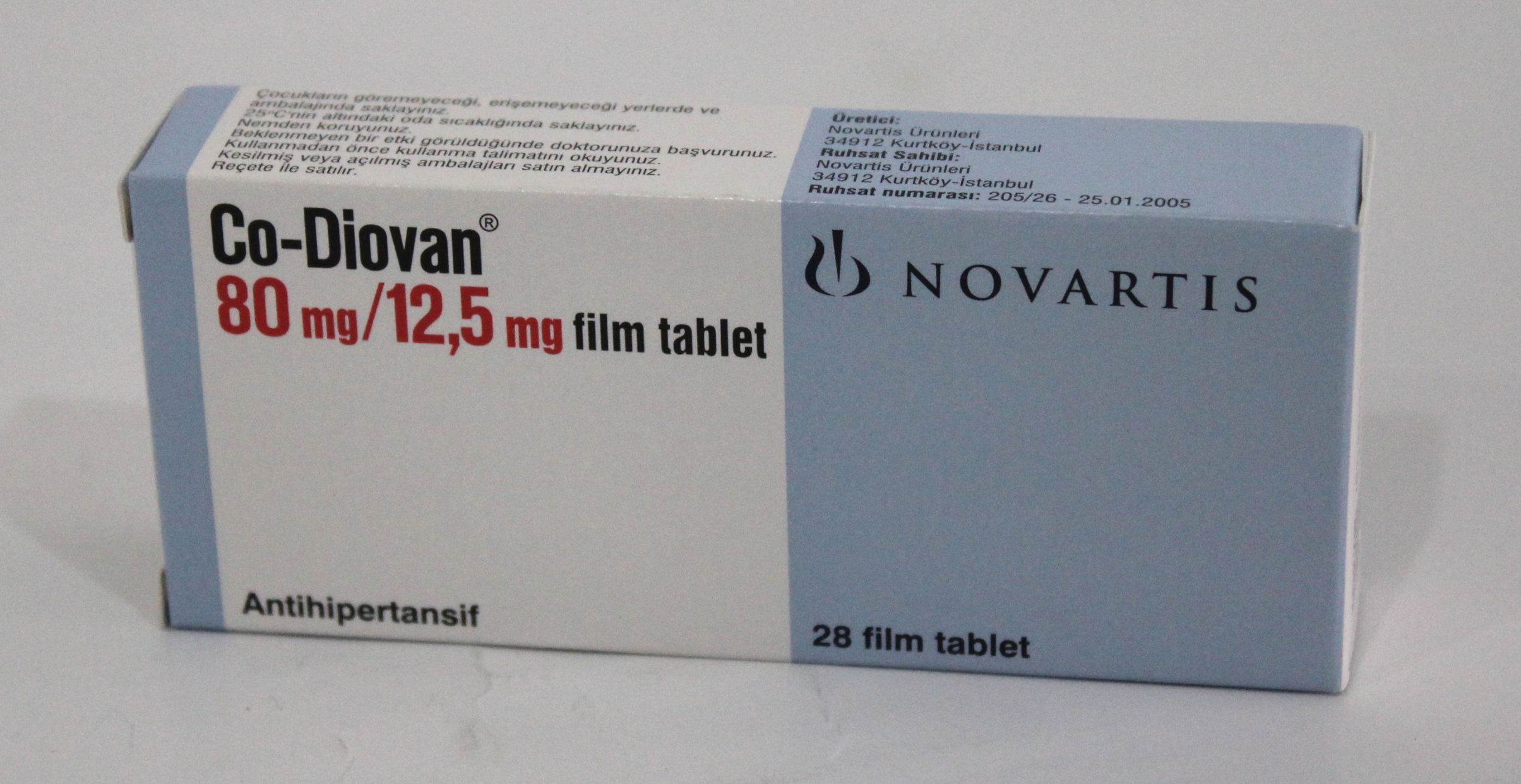 Co-Diovan 80mg/12.5mg