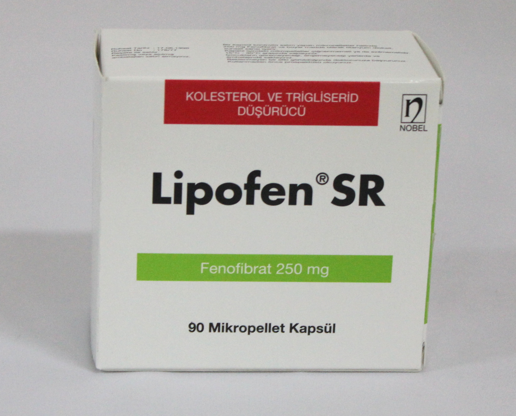 Lipofen SR 250mg