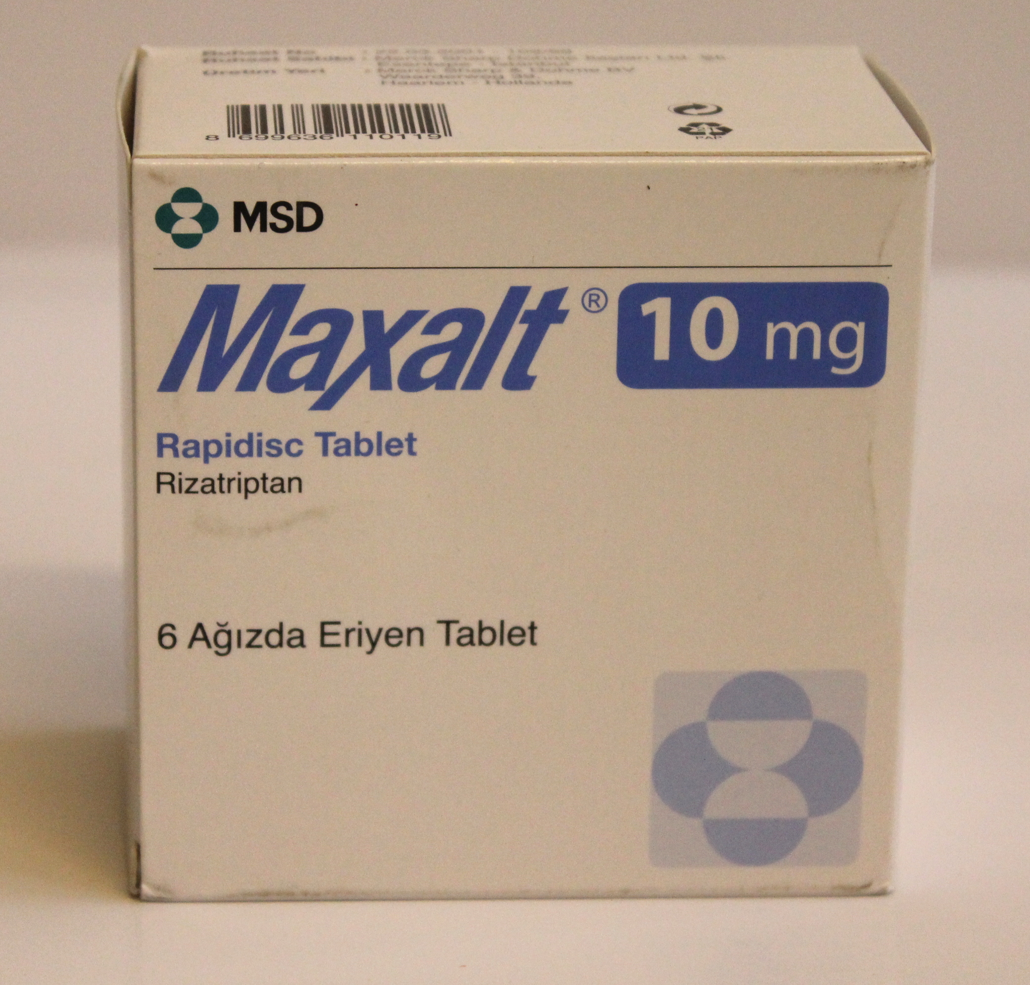 Maxalt Rapidisc 10mg