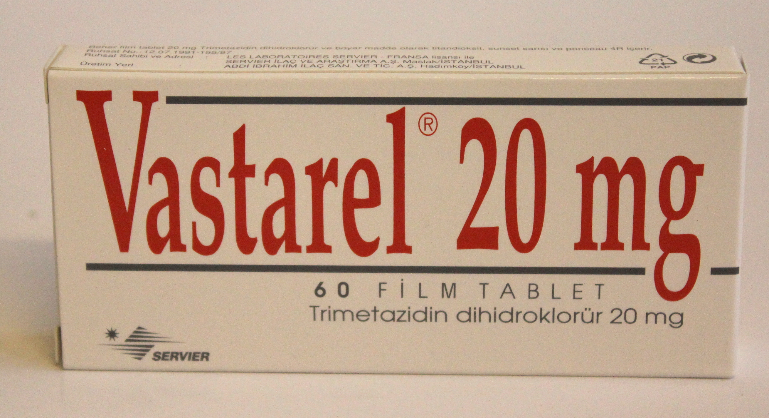 Vastarel 20mg