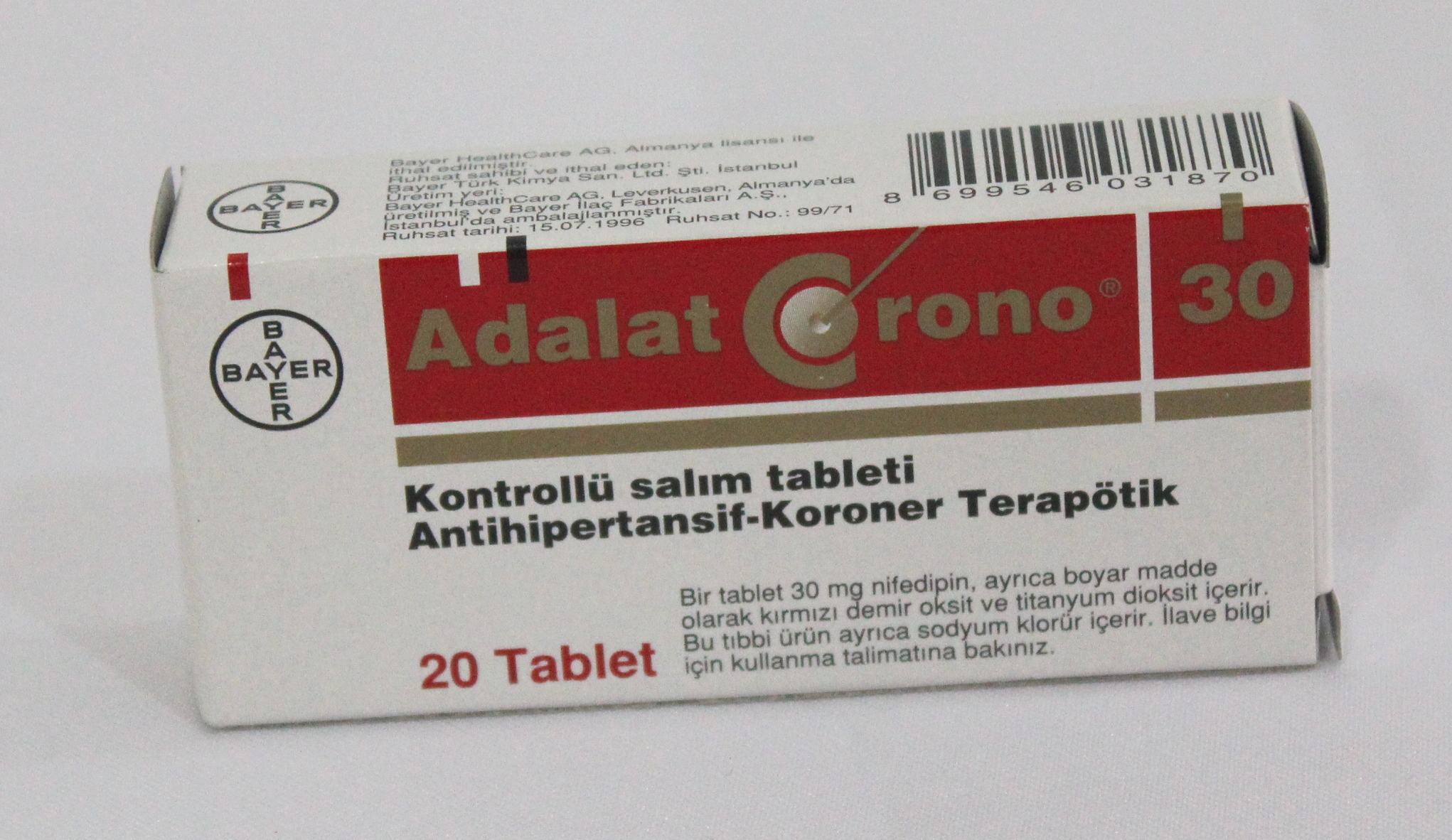 Adalat Chrono 30mg