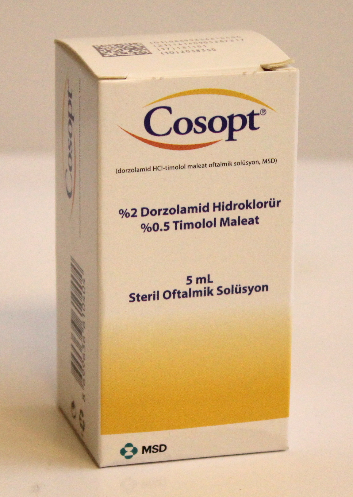 Cosopt 20mg/5mg(2%-0.5%)